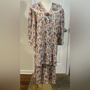 Vintage 2‎ piece dress ensemble. Size 22W